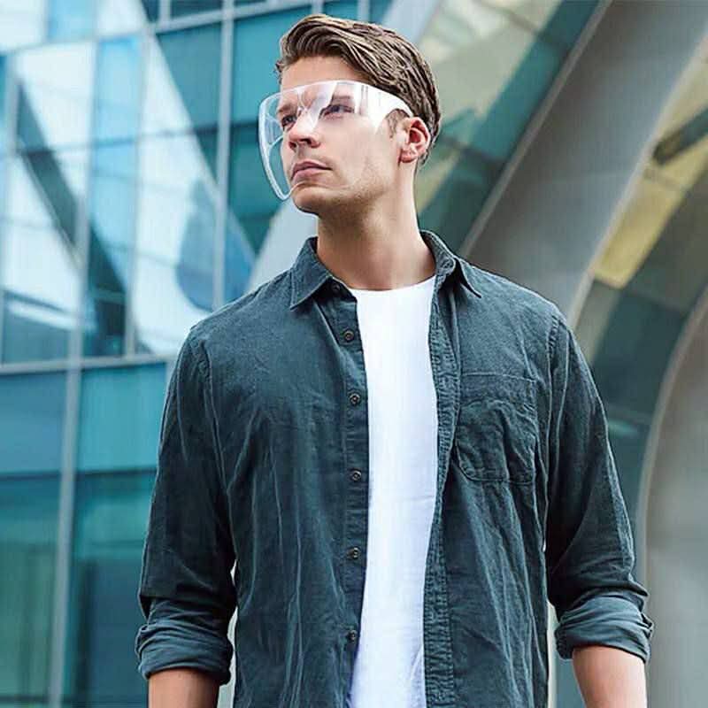 واقي الوجه الشفاف