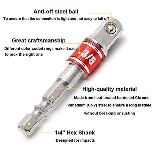 وصلة تحويل الدريل (3 قطع)