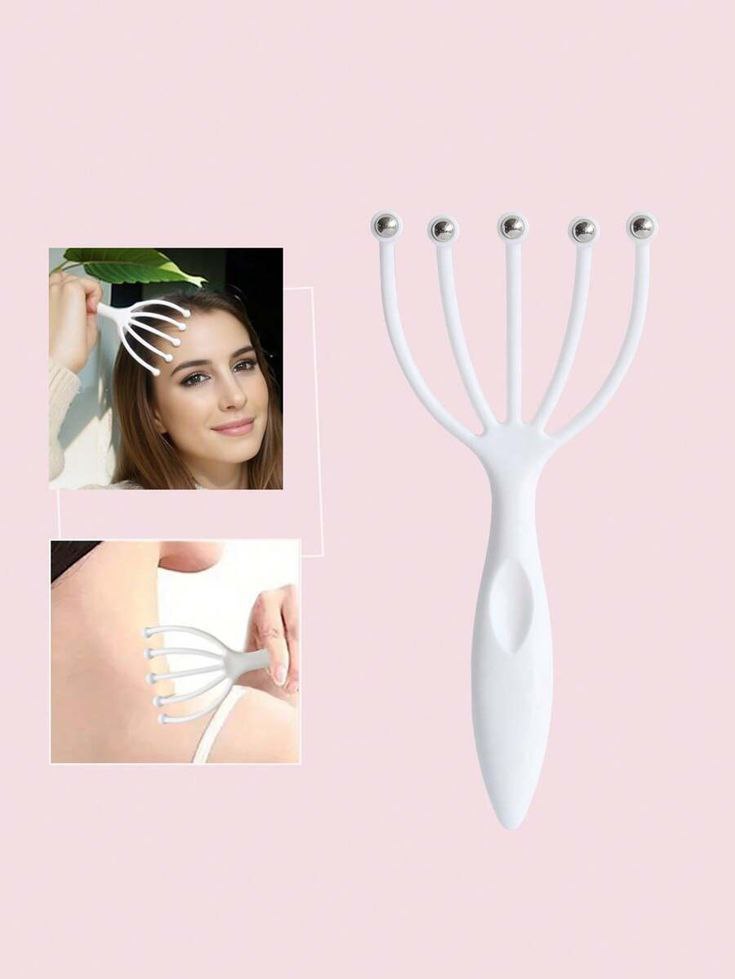 أداة تدليك الرأس (قطعتين)