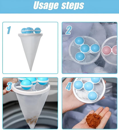 فلتر الغسالة الذكي (3 قطع)