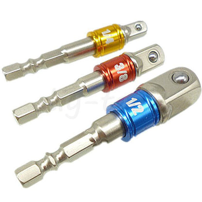 وصلة تحويل الدريل (3 قطع)