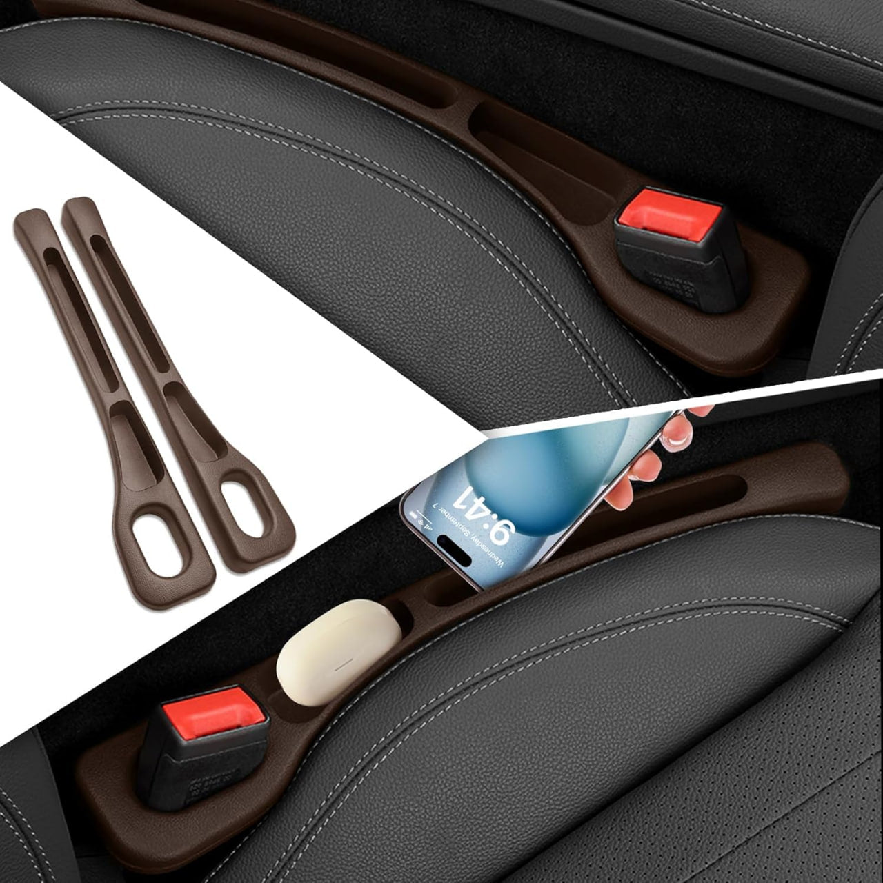 منظم كرسي السيارة (قطعتين)