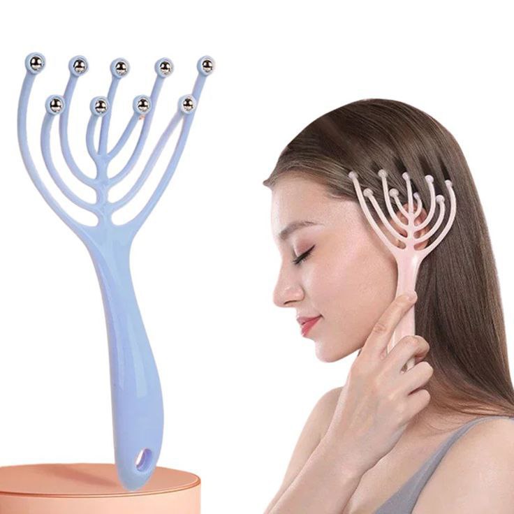 أداة تدليك الرأس (قطعتين)