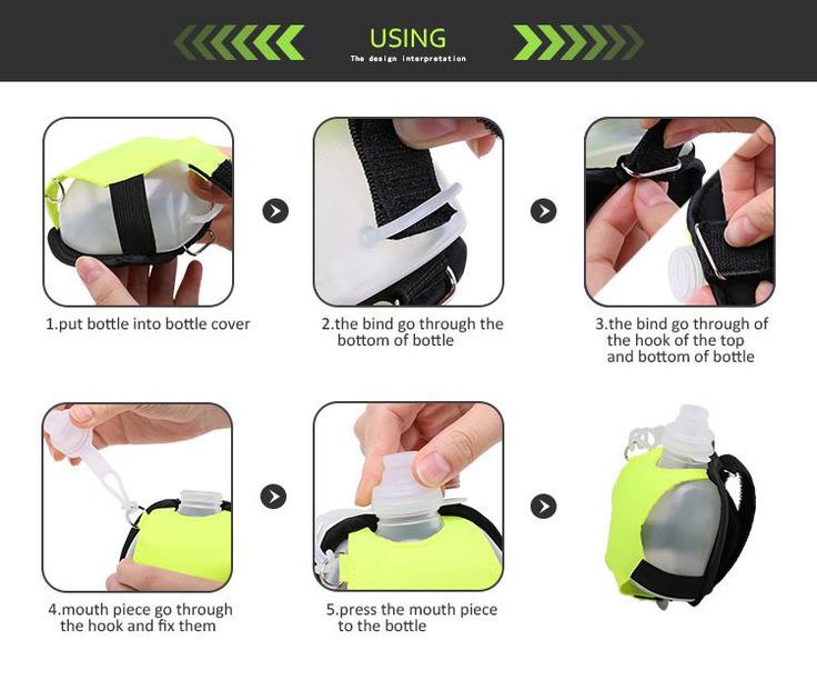 زجاجة مياه اليد